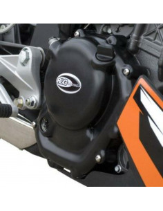 Couvre-carter droit R&G RACING noir KTM Duke/RC 125/200