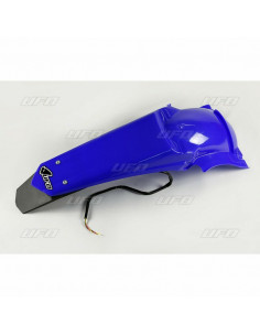 Garde-boue arrière & support de plaque avec feu UFO bleu Reflex Yamaha WR450F/250F