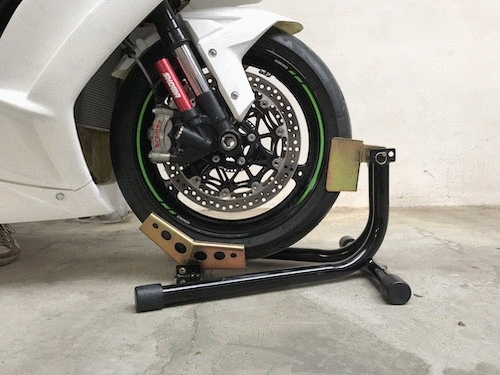 Bloque roue moto 10-19